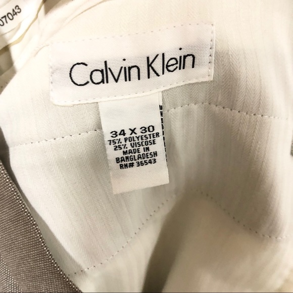 Calvin Klein Taupe Dress Pants NWT - Picture 5 of 5